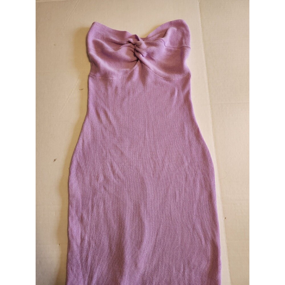 Strapless Purple Dress Size Small